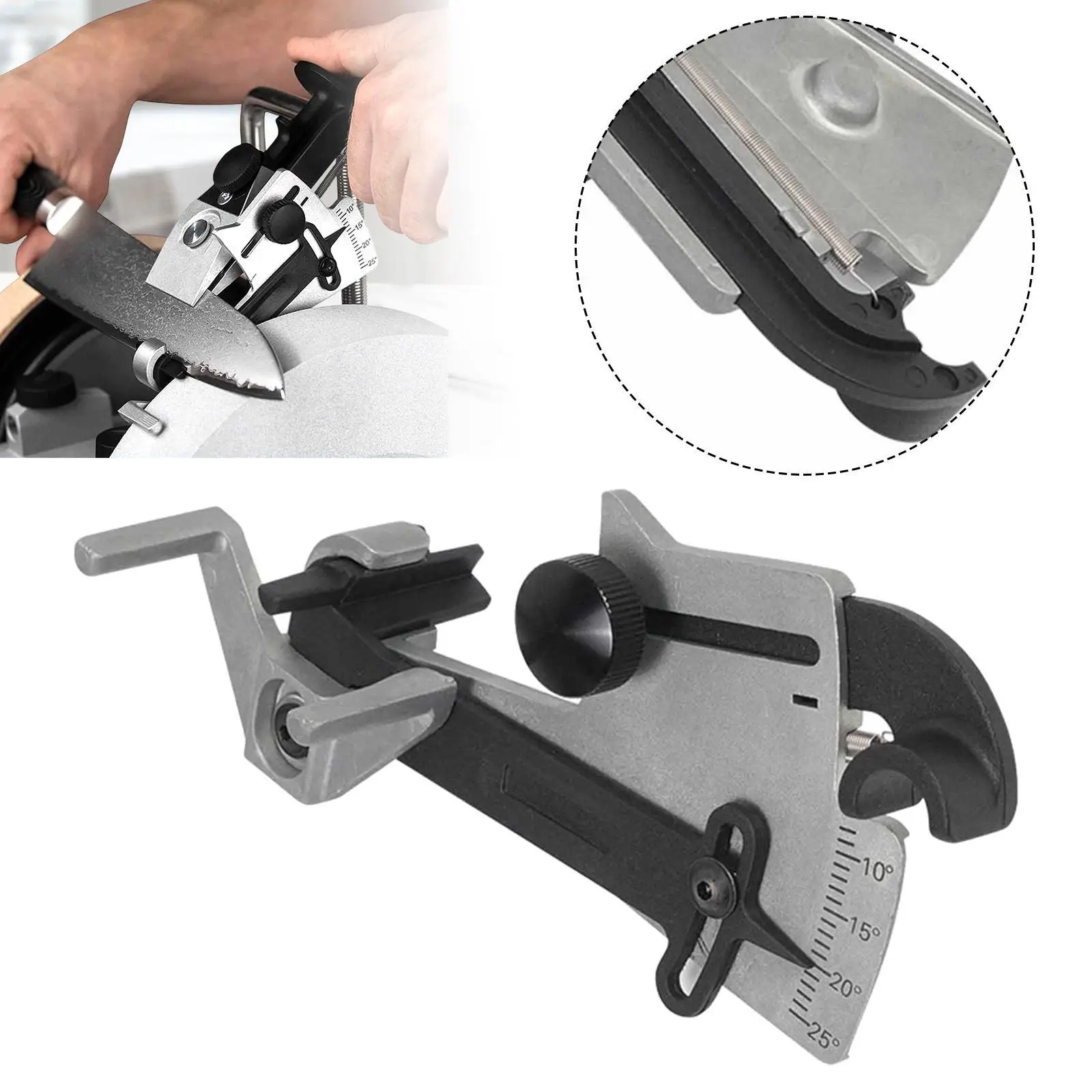 Knives Angle Adjuster, Easy Installation, Universal Compatibility, Metal Construction Angle Setter for Sharpening Systems