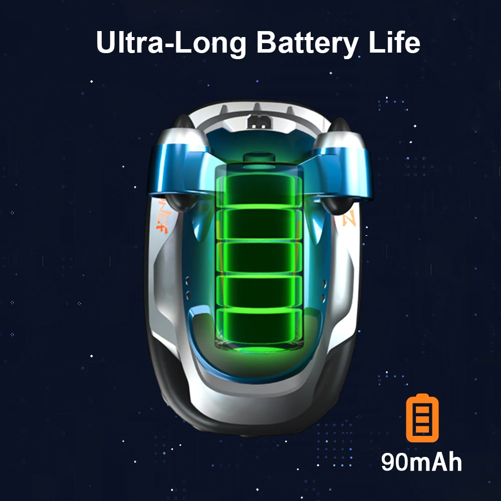 Mini RC Boats 2.4GHz hovercraft High Speed Electric Ship Water Model  LED Lights Children Competition Water Toys for Kids Gifts