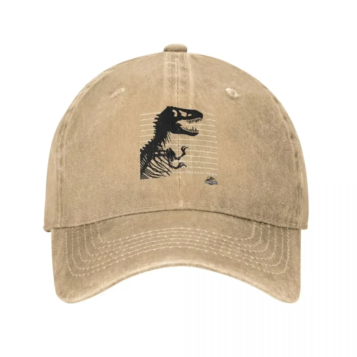 Nuevas Gorras de Béisbol Vintage de Jurassic Park, Unisex, Estilo Desgastado, con Cierre a Presión, para Actividades al Aire Libre, Gorras Suaves Sin Estructura