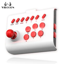 BSP-Y01 Arcade joystick Wireless Gaming Controller for PC/Android/ios/Switch/PS3/PS4 Fighting Game Stick for Street Fighter/Mame