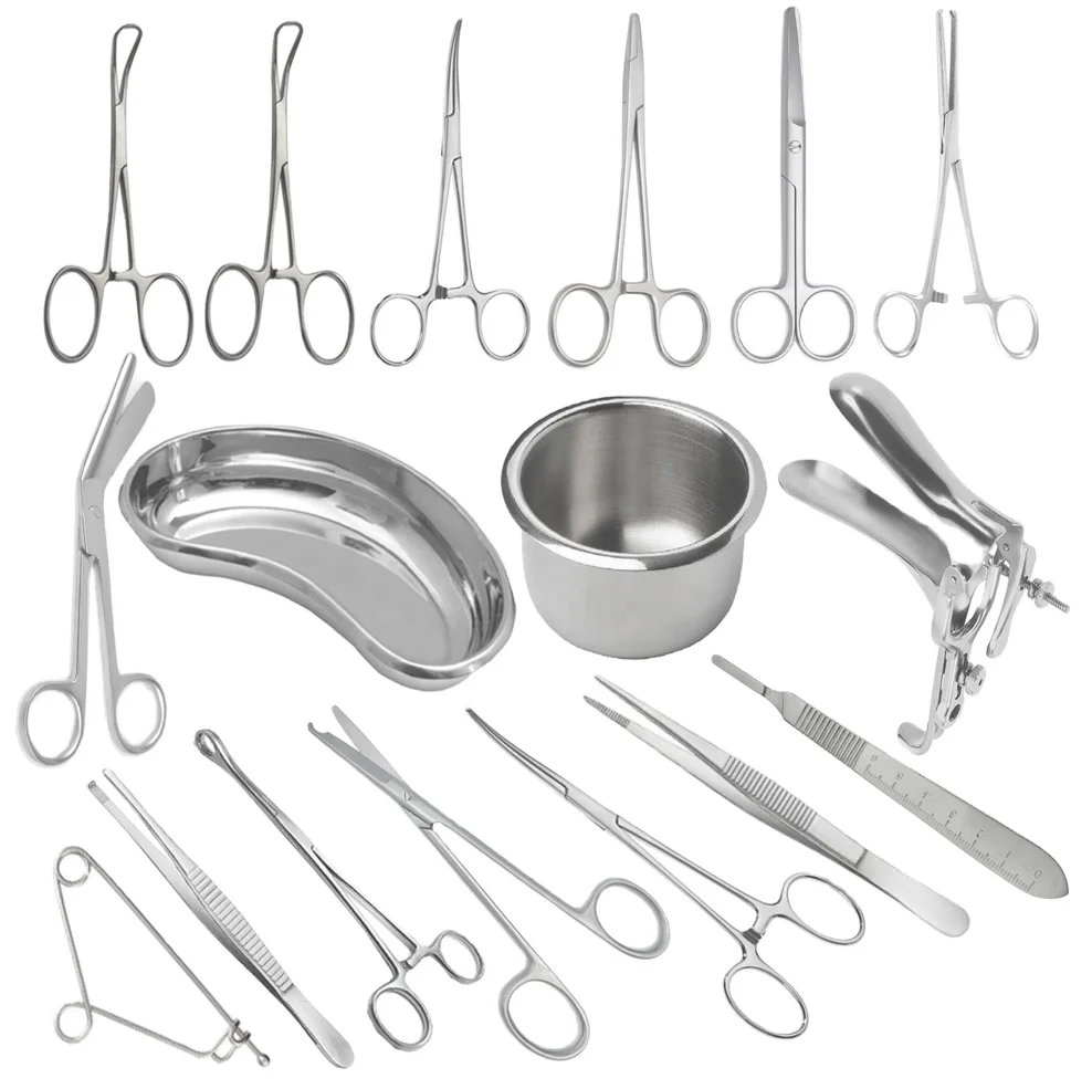 Hot selling High Quality Medical Surgical Instruments Set with Stainless steel Box Manufacturers Supplier