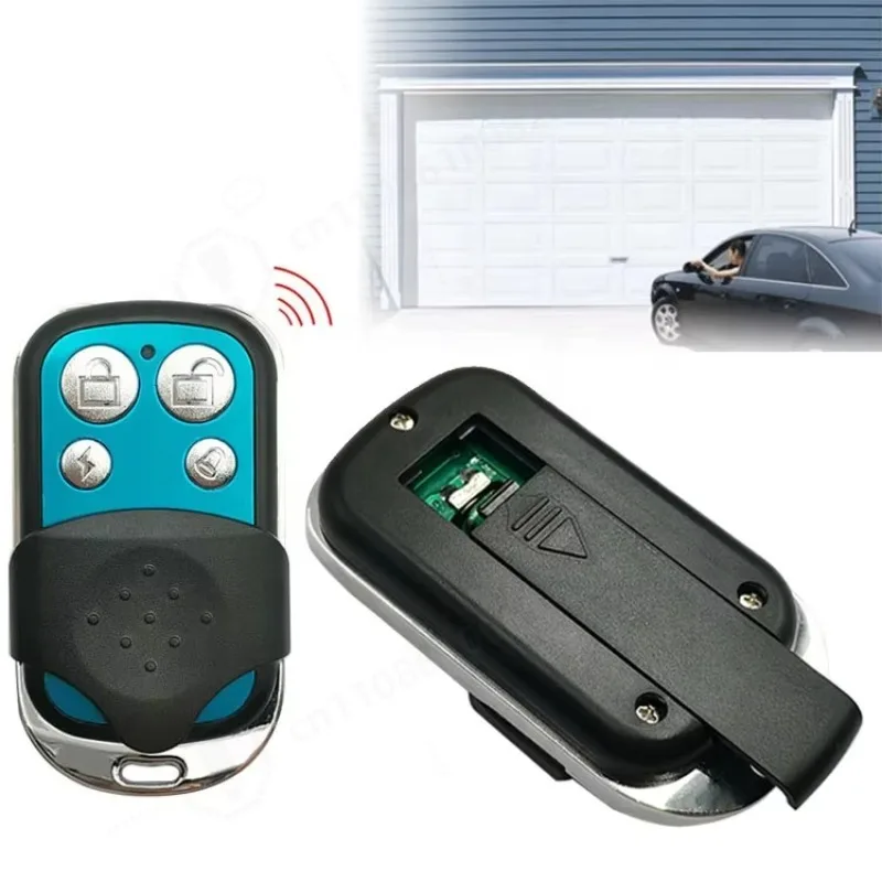 AG070C RF Remote Control,433.92MHz,4 Button,12V,Metal Waterproof,Auto Copy Code,Push Cover Battery Box