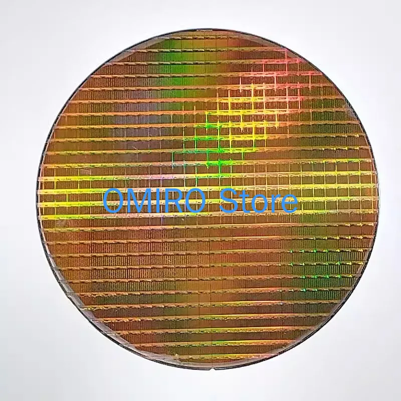 12 Inch Silicon Wafer 6 8 inch Wafer Silicon Integrated Circuit CPU Chip Technology Sense IC Gift Semiconductor Lithography Chip