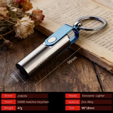 

Keychain Lighter Portable Outdoor Torch Creative Smoking Accessories Cool Gift for Men，Cigarette accessories tool