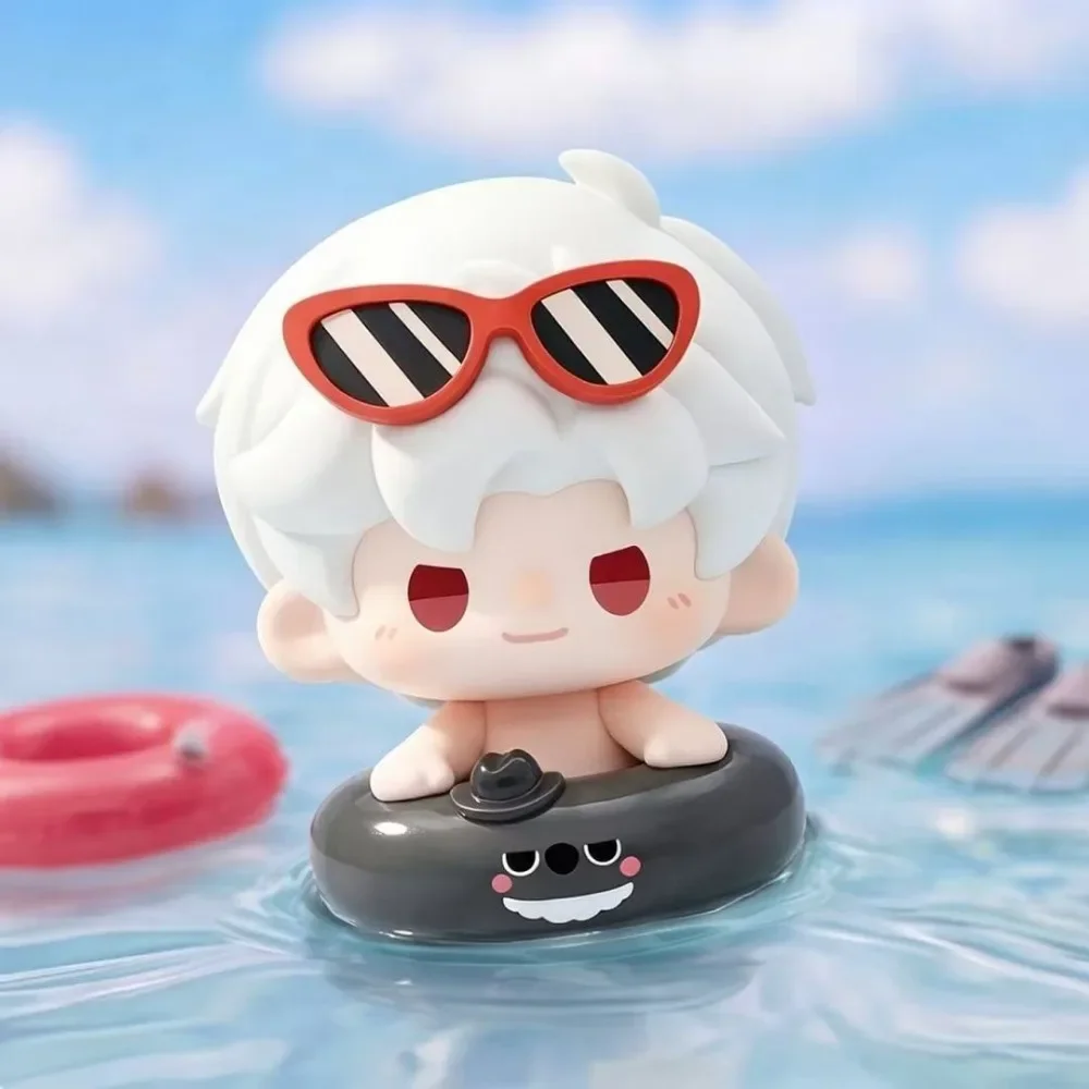 Love and Deepspace Xavier Zayne Rafayel Ralayo Sylus Caleb Floating Light Resting Old Echo Series PVC Standee Model Keychain