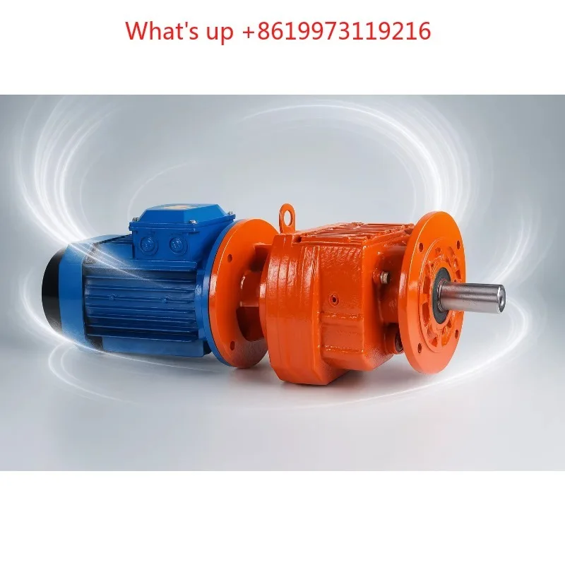 

Высококачественные коаксиальные редукторы серии R 2026 года, передаточное число 20:1, чугунный корпус, заводская цена, ножное крепление, для строительной техники