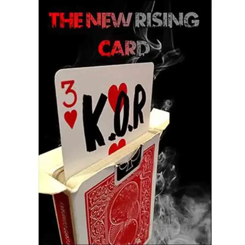 K.O.R - King of the Rise by Olivier Pont (Gimmick+online instructions) Card Magic Trick Illusion Close up Gimmick