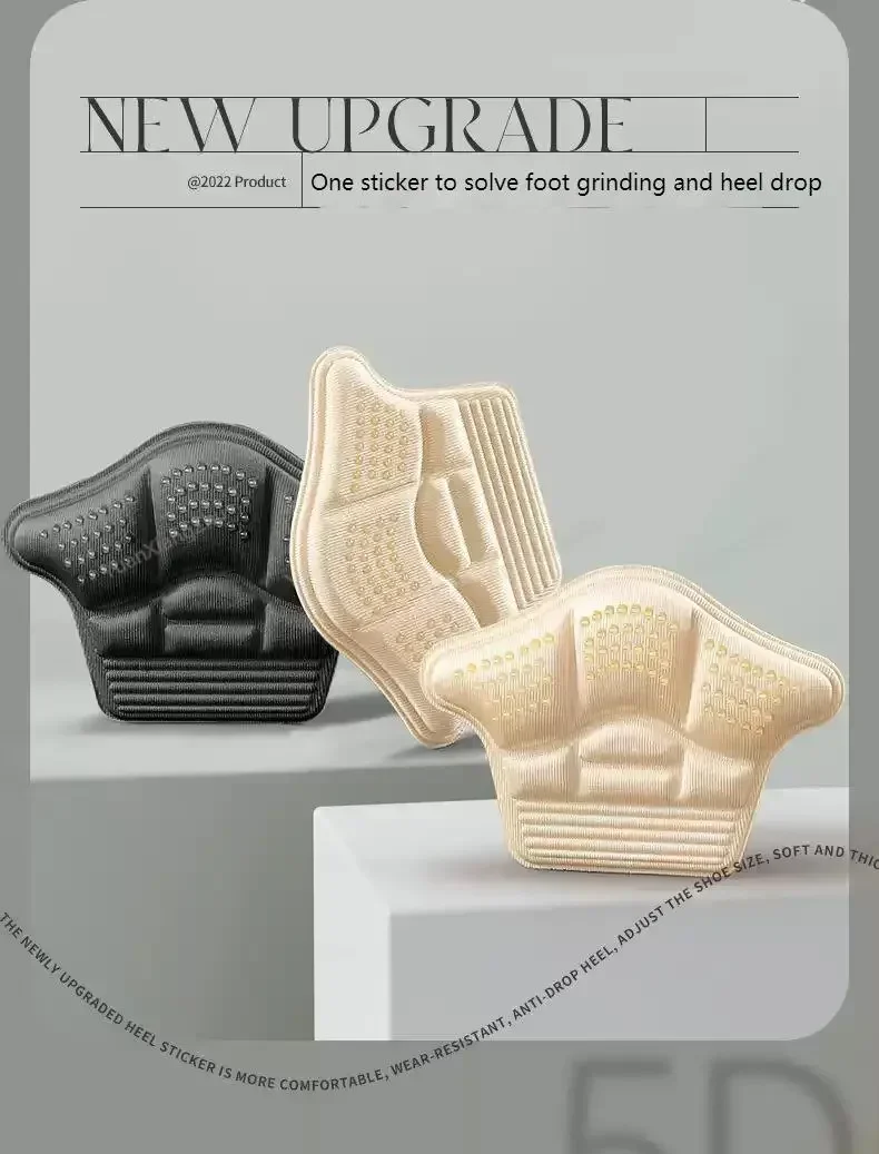 Fersenschutz, Aufkleber, Fußpolster für Turnschuhe, Silikon, rutschfest, Schuhpolster, Fußpflege, Schmerzlinderung, Schuheinlagen, Schuhe, Zubehör – Detail 4