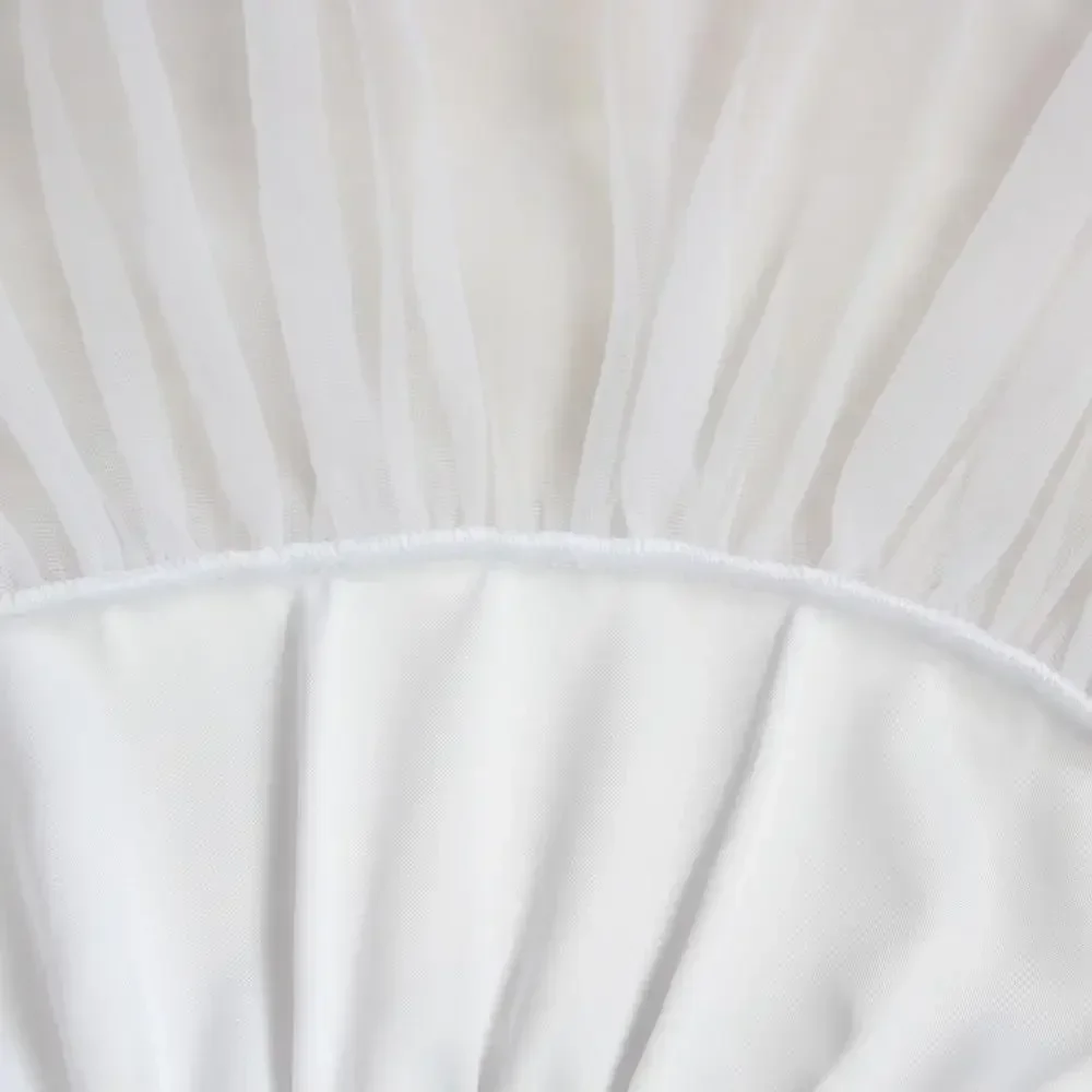 New Arrival  Extra Long Women Skirt More Color Tulle Puffy Pink  Wedding Bridal Petticoat Fashion Unerskirt Tutu image 5