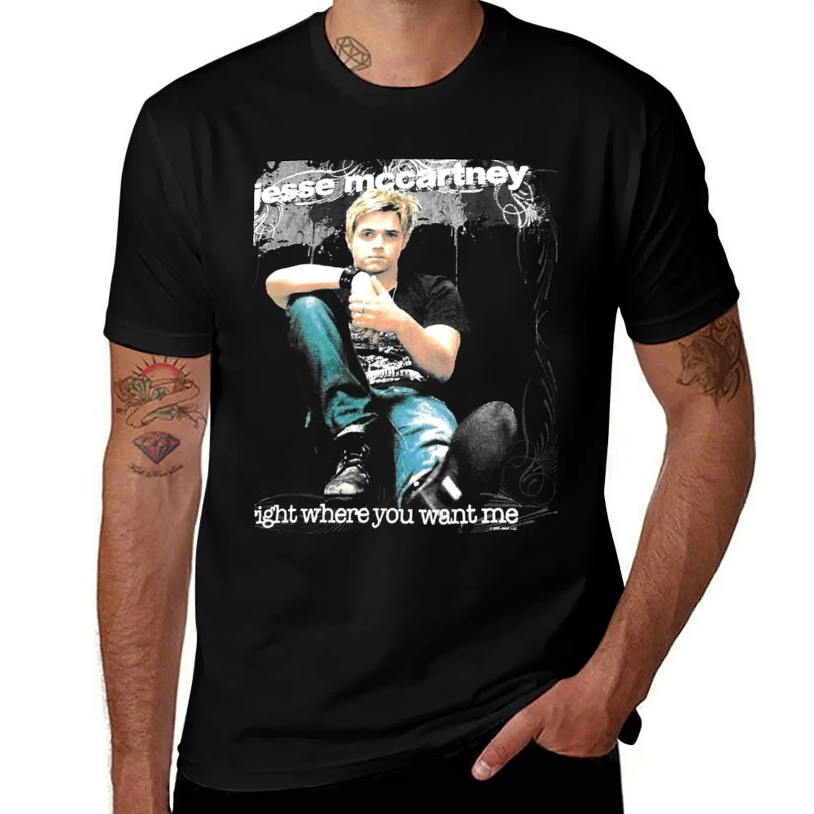 

Vintage 2006 Jesse T-Shirt Fashion Graphic Tee for Men