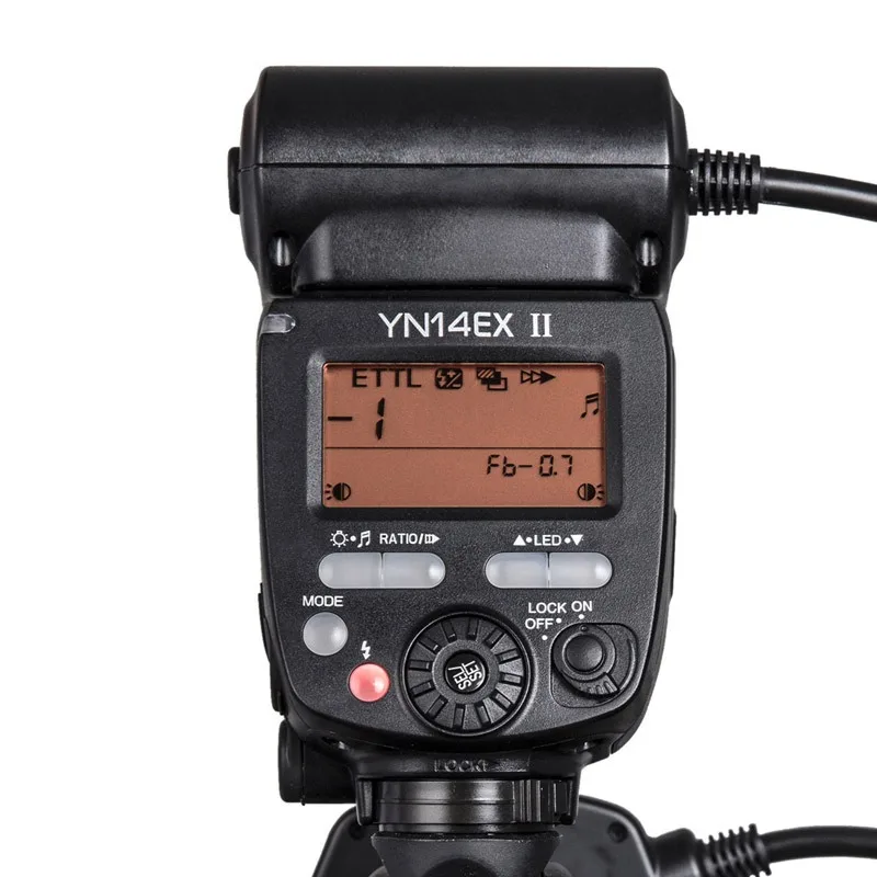 YN14EXII ring macro flash oral insect jewelry ring flash TTL single camera hot shoe light