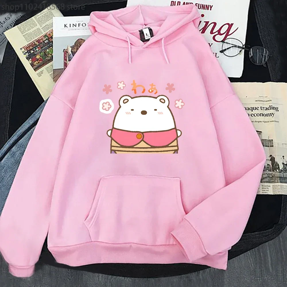 Sumikko Gurashi Japan Vrouwen Hoodie Kawaii Grafische Sweatshirt Mannen Kleding Leuke Kleding Unisex Top Y2k Sudadera Lange Mouw Hoody