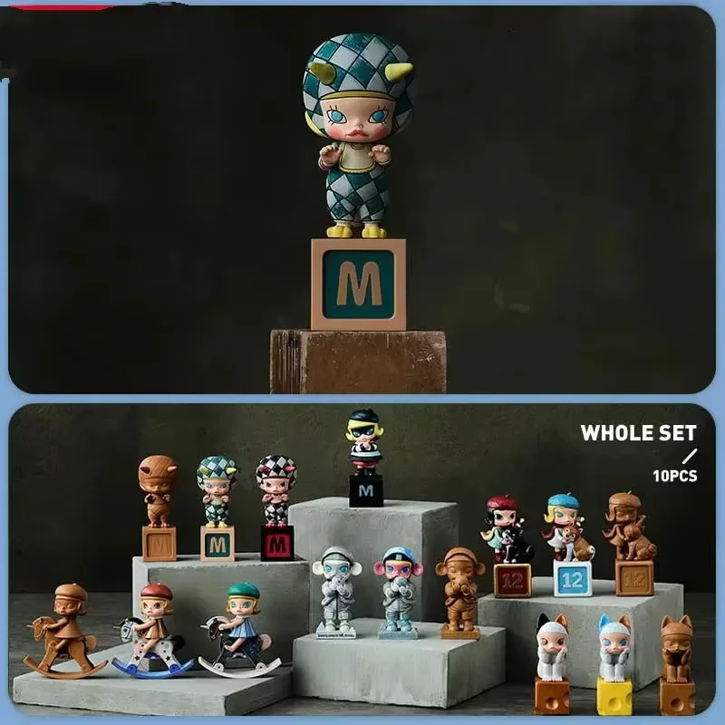 

MOLLY Anniversary Statues Classical Retro Series Blind Box Surprise Box Original Action Figure Cartoon Model Mystery