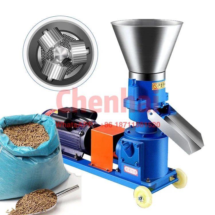 

Factory price livestock feed pellet making machine