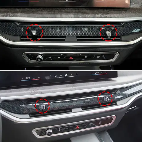 BMW X5 X6 X7 XM G05 G06 G07 G09 2023-2025 64225A23596 용 자동차 앞 중앙 에어컨 벤트 그릴 에어컨 통풍구 액세서리 BMW X5 X6 X7 XM G05 G06 G07 G09 2023-2025 64225A23596 용 자동차 앞 중앙 에어컨 벤트 그릴 에어컨 통풍구 액세서리