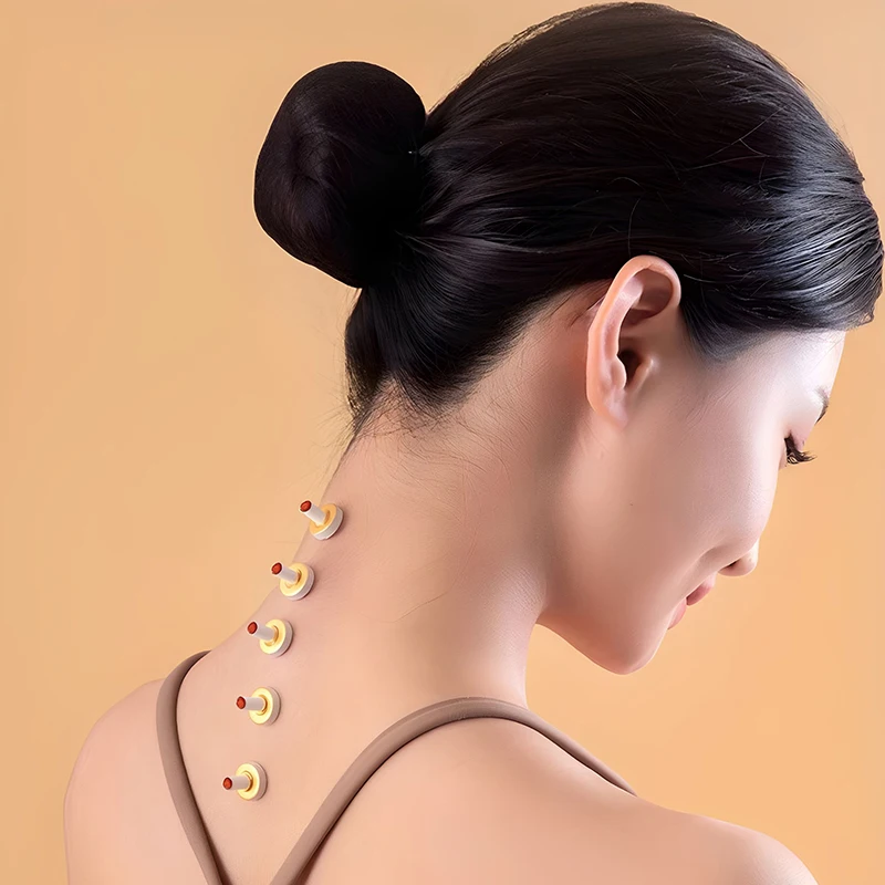 50Pcs Mini Moxa Sticker for Finger Acupoint Moxibustion Therapy - Repetitive Strain Injury Joint Relief Warm Massage Health Care