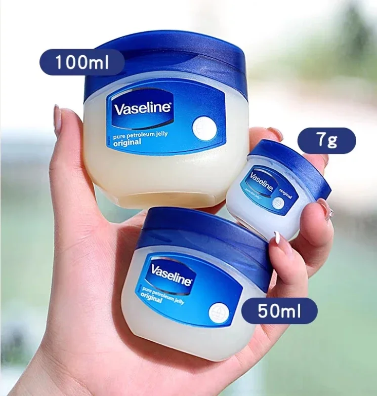 7/50/100g Vaseline głęboko nawilżający balsam do ust dłoń pięta przeciw pękaniu maska na usta balsam do ciała odżywczy anty suchy damski błyszczyk