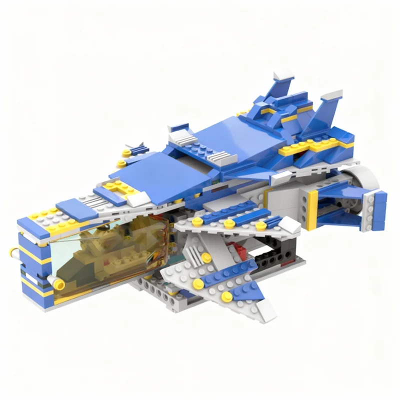 

470PCS MOC Space Exploration Snubnose Explorer Model Creative Building Blocks Assembly Building Blocks Display Birthday Gift Set