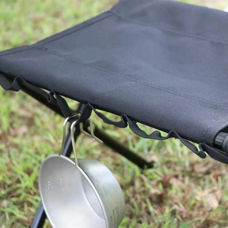 New Outdoor Aluminum Fishing Stool Portable Tactical Chair Lightweight Picnic Self Driving Mini Chair Camping Folding Stool