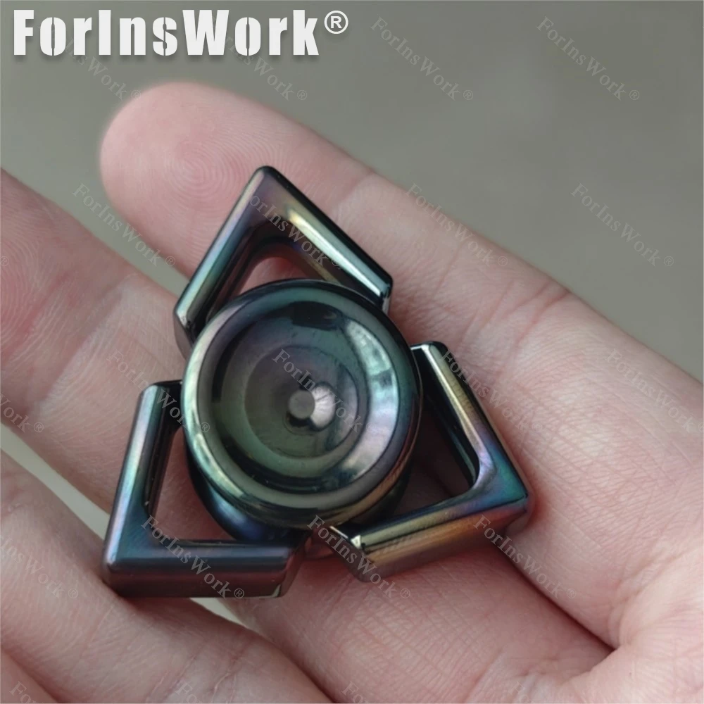 QEDC Exquisite Finger Tip Gyro Decompression Toy Stress Relief Toy Fidget Spinner  Anxiety Inside Out Toys Adault