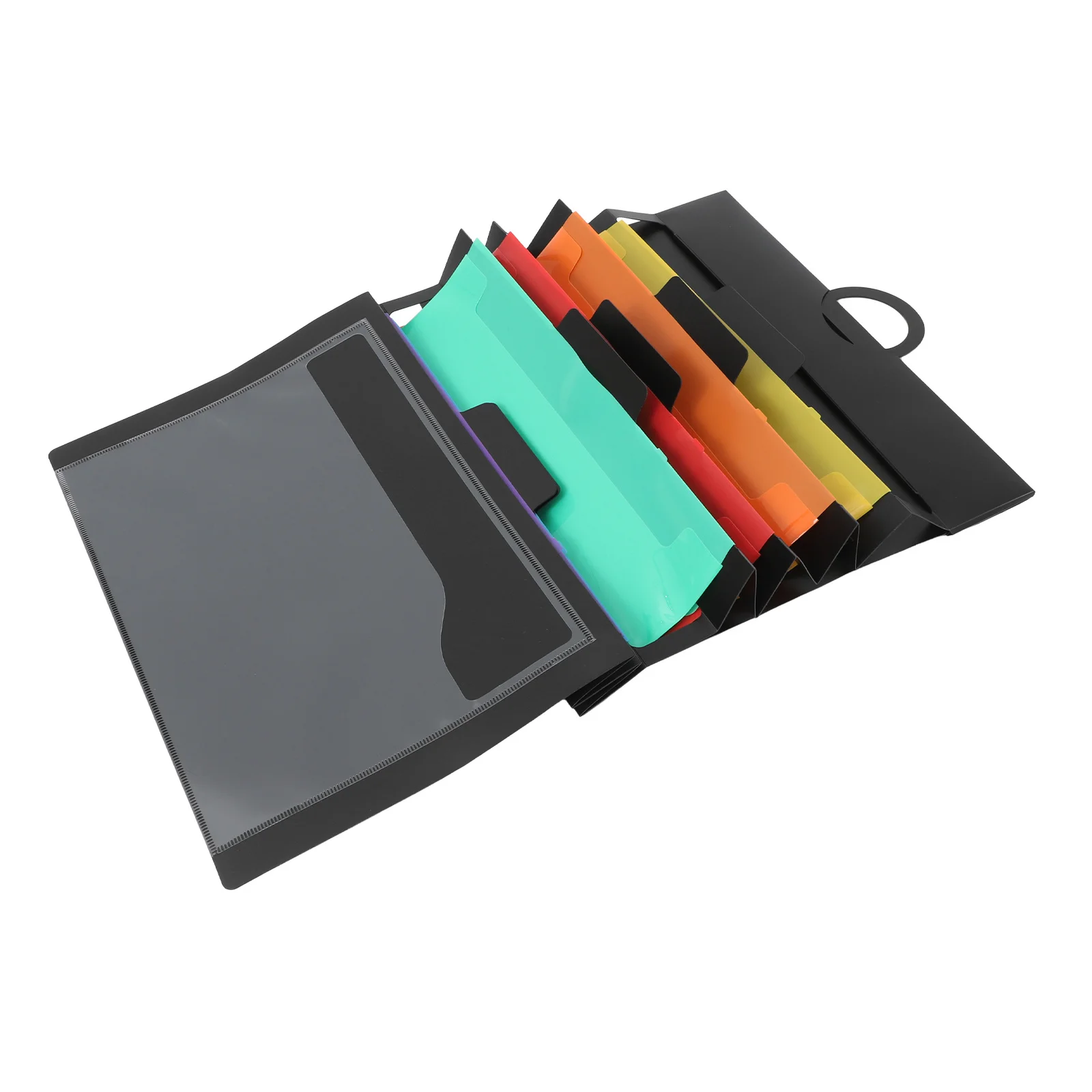 

6-Layer Accordion Style Hanging File Organizer Portable Document Folder Holder Wall Mounted File Storage Office Classroom Home