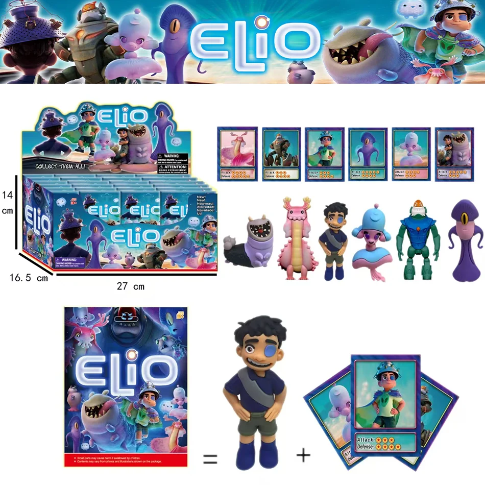 

Фигурки воздушного спорта Elio Solís de Disney, Adorno Kawaii, модель coche, muñeca para niños, косплей, juguetes clásicos, декор