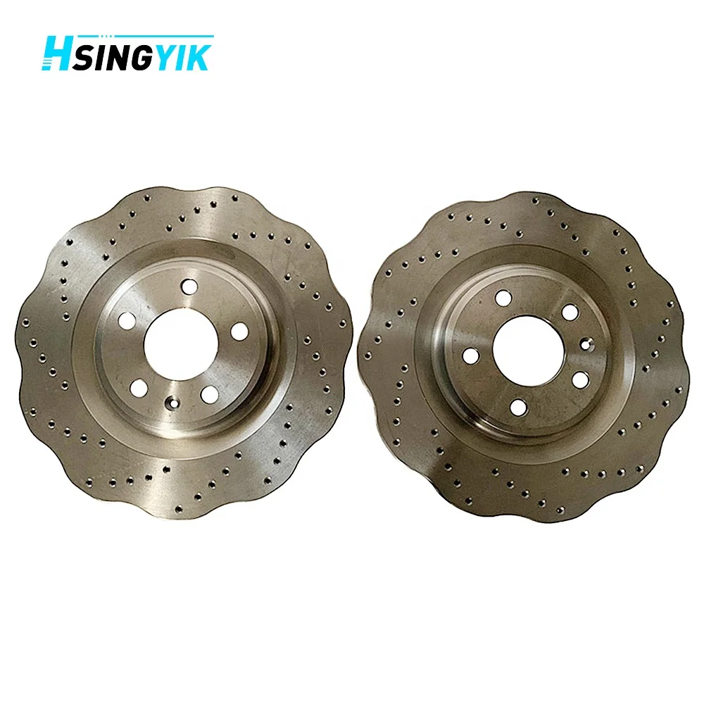 356x34MM 4H0615301K 커스토 로터스 프론트 브레이크 디스크 아우디 A6 A7 A8 D4 C7 A6L C7용