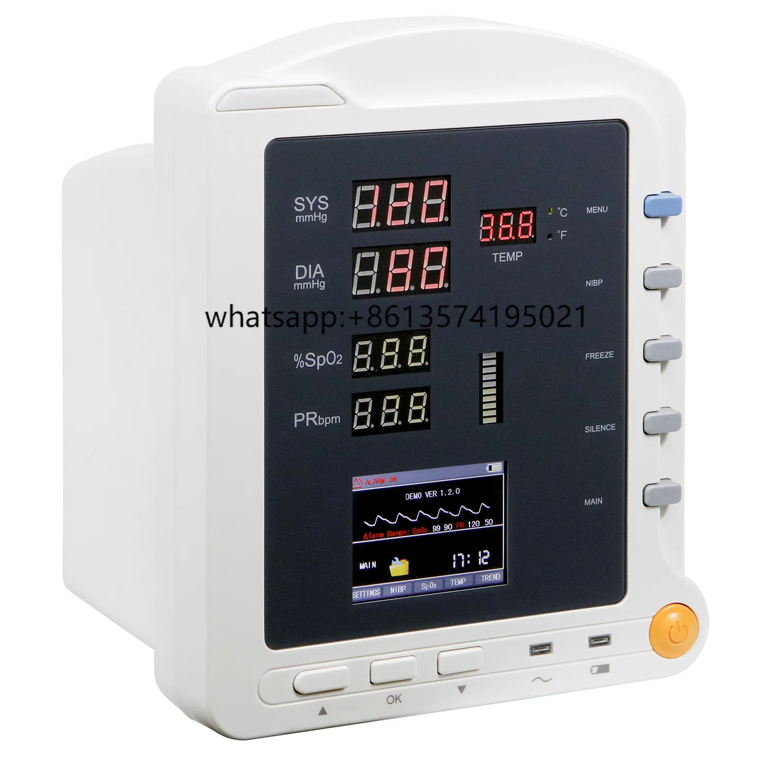 

First-aid Devices Type Patient CMS5100 contec 3 Parameter Etco2 Ambulance Patient