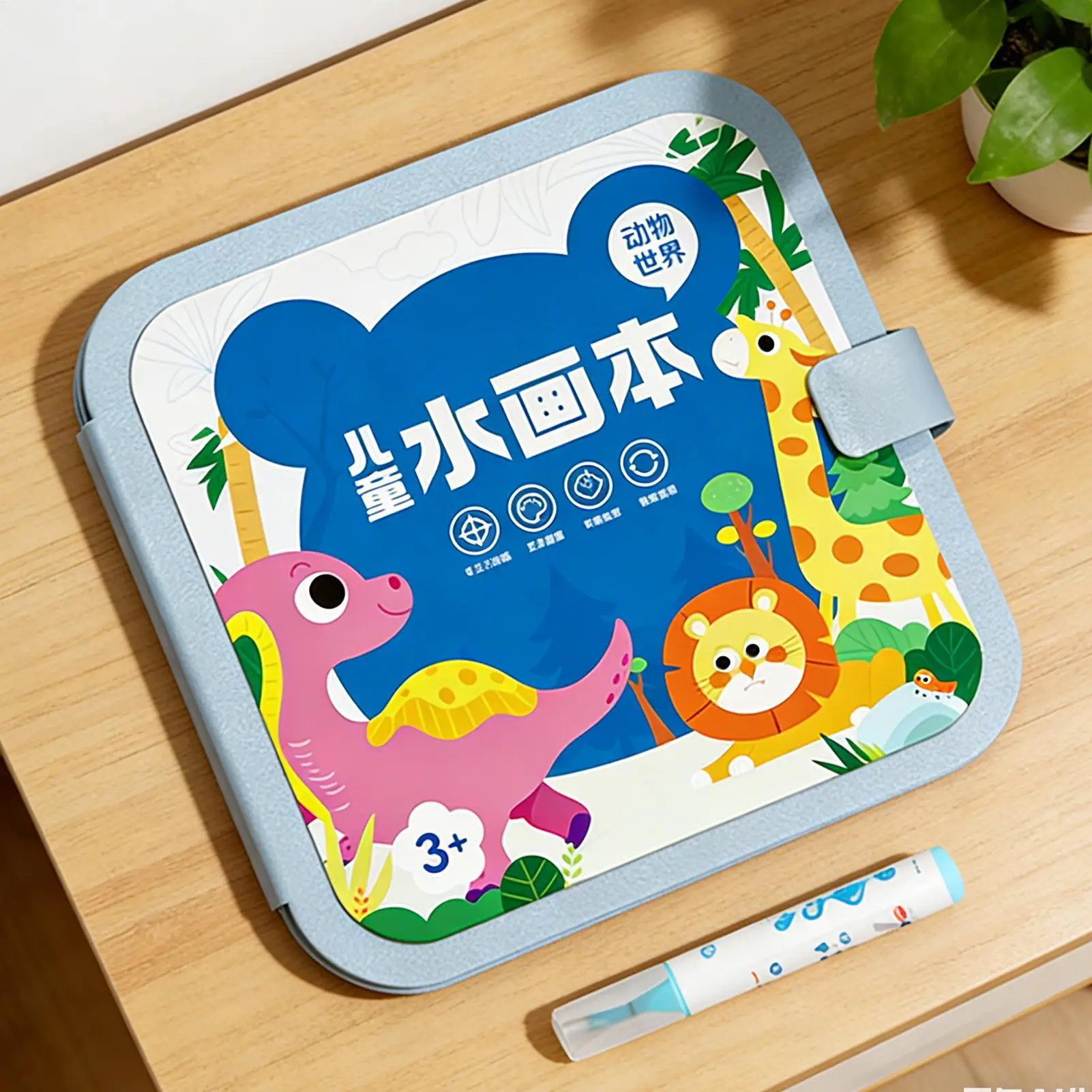 Libro para colorear audaz y fácil, juguete educativo de arte y artesanía, libro de arte acuático para niños, niñas, estudiantes, clase, viajes, Halloween