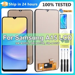 Screen for Samsung Galaxy A15 A155F Lcd Display Digital Touch Screen with Frame for Samsung Galaxy A15 5G A156B Screen Assembly