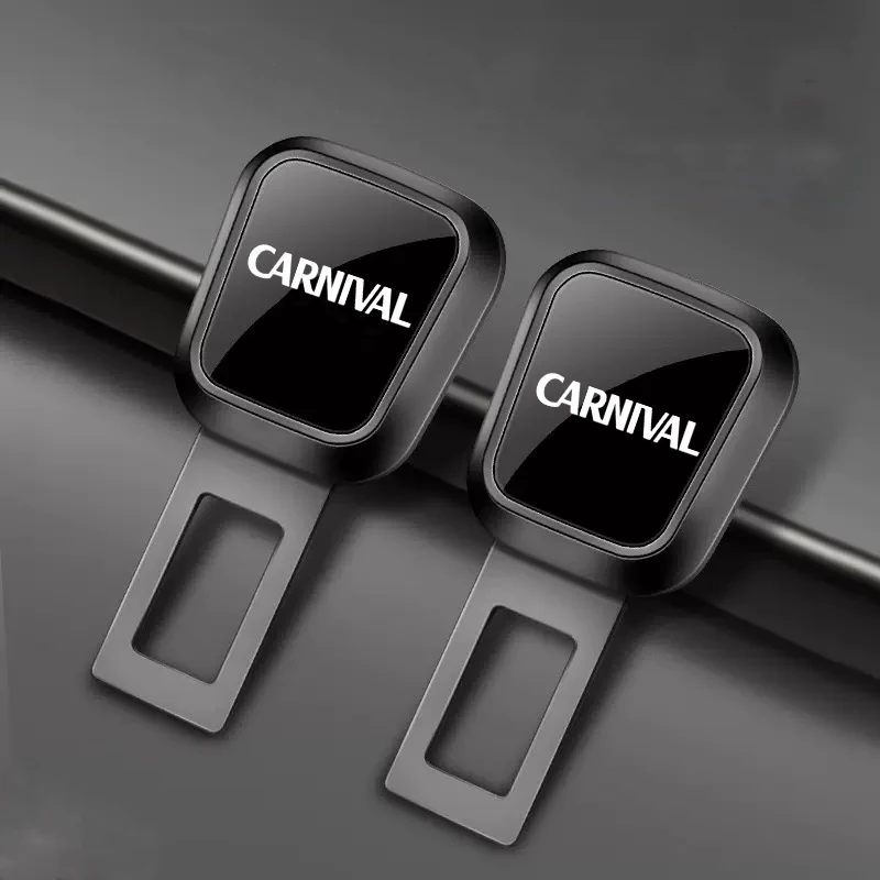 Car Safety Belt Extension Plug Buckle Seatbelt Clip Adjustable Extender  For CARNIVAL