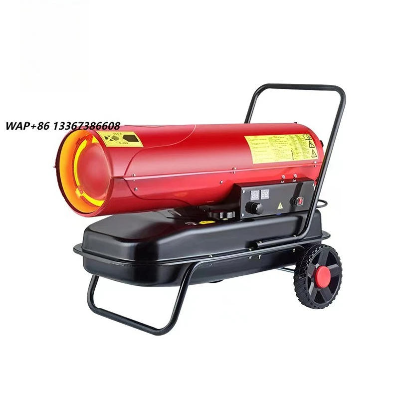 30KW Industrial Oil Heater Portable Mobile  Forced air Heater for Indoor Outdoor Construction
