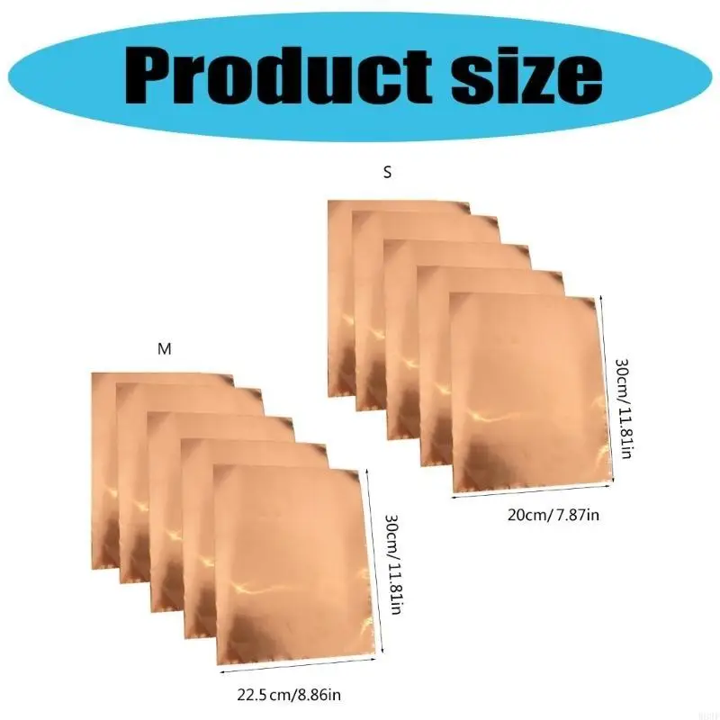 

5Pcs Single Sided Conductive Tape Electric Guitar Foil Tape Adhesive Guitar Shielding Tape W89F