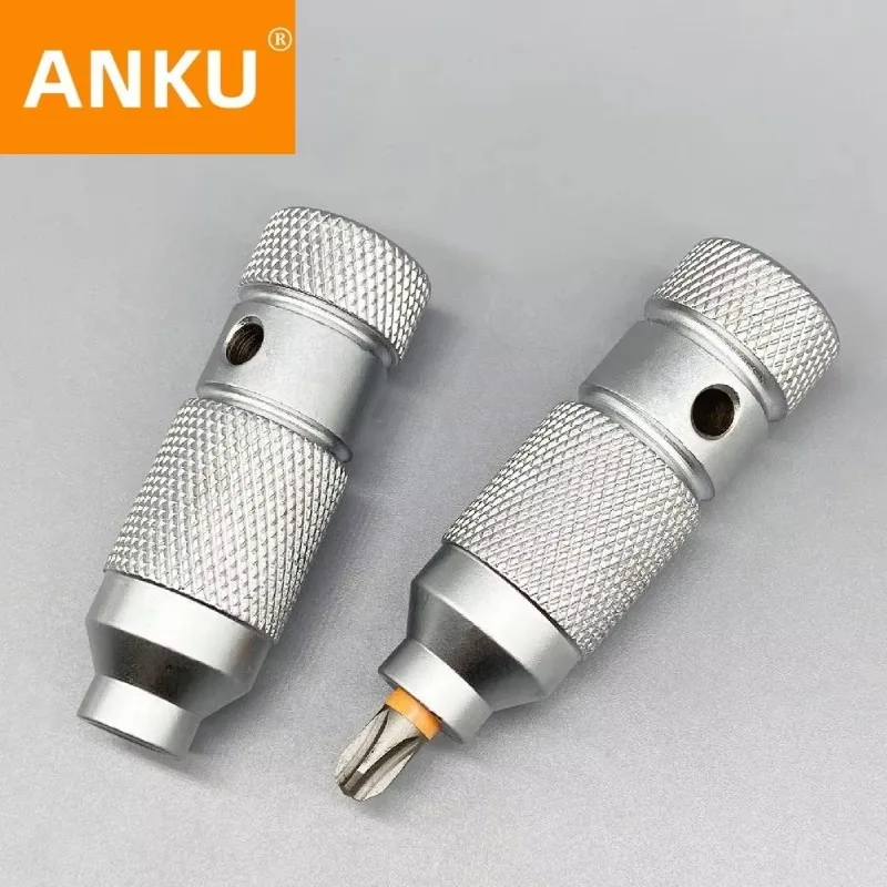 Small Steel Cannon Screwdriver Multifunctional All Steel Material 6.35mm 1/4'' Multi-purpose EDC Screwdrivers Hand Tool