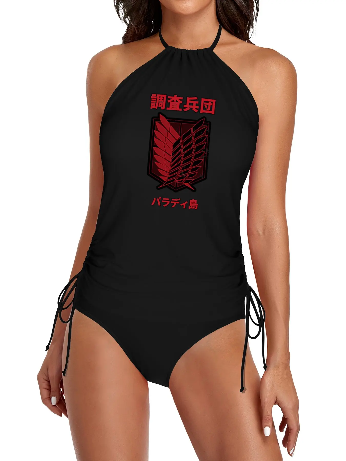

Paid in Blood Split Swimsuit Set Swimwear for women bikini woman beach beach wear for woman