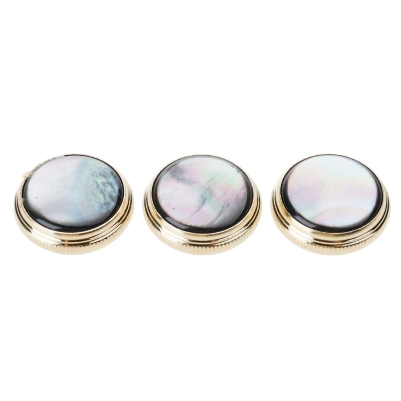 3Pcs Finger Buttons Trumpet Valves Cap Repair Part Trumpet Finger Buttons Shell Replacement Parts Instrument Part
