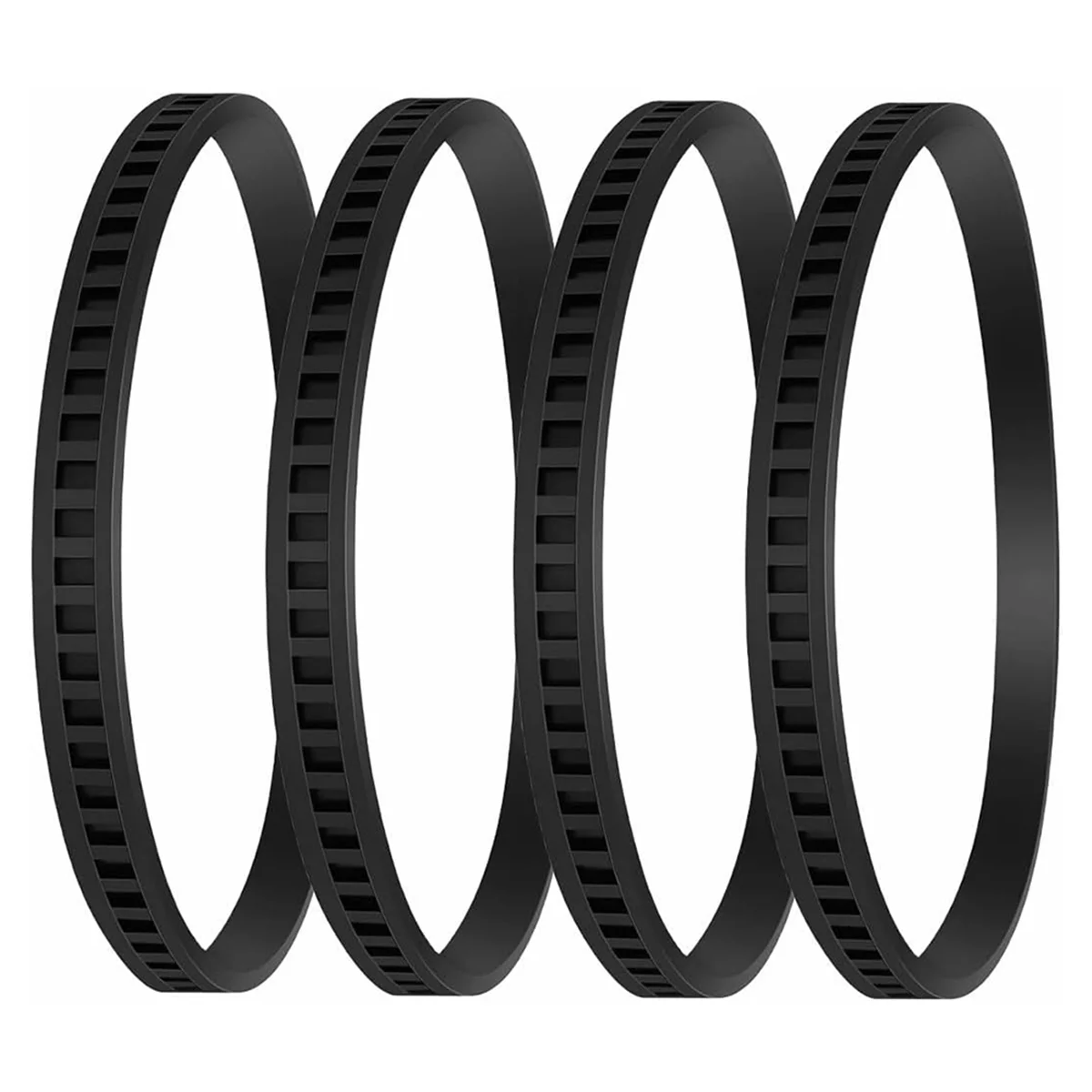 45-69-0010 Blade Pulley Tires Replacement for Milwaukee BandSaw Blades 6230 6232-6 6225 Portaband Saw Belt (4 Pack)