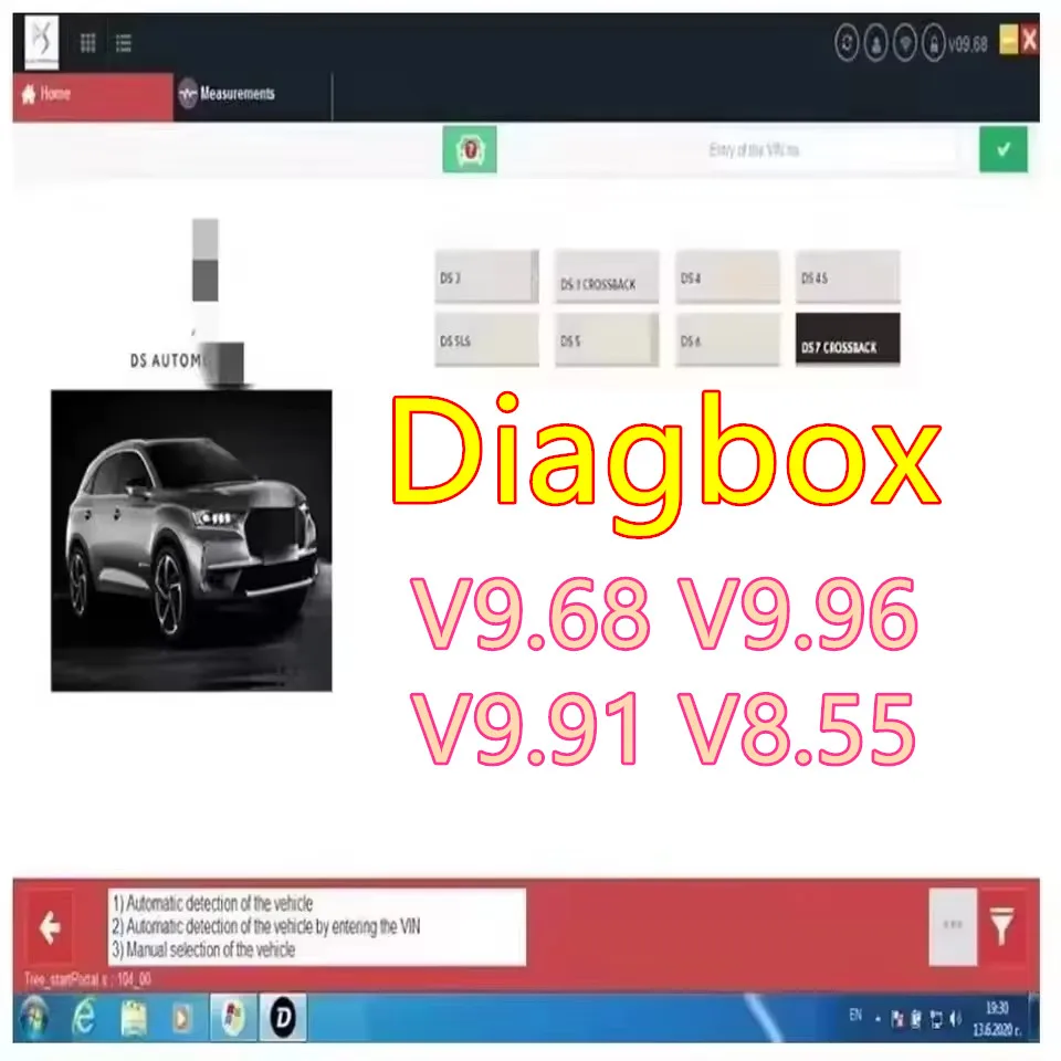 Новейший Diagbox Lexia3 V9.91 v9.68 V7.83 PP2000 V48/V25 Программа Новейший автомобильный диагностический инструмент Lexia-3 для Citroen/Peugeot