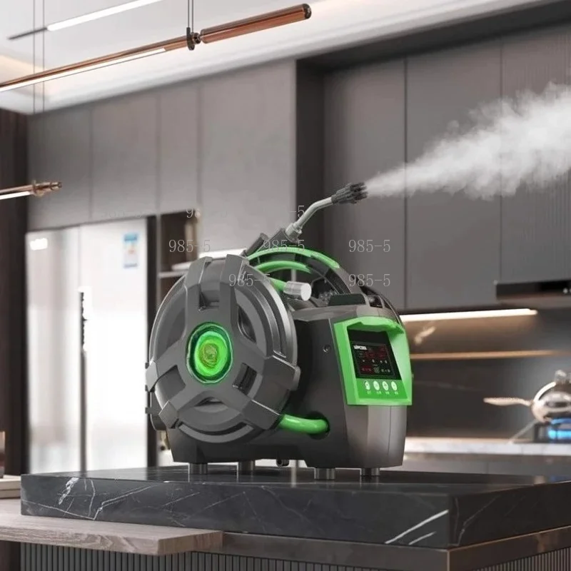 Pulse Ozone Steam Cleaner, 220V High Pressure High Temperature Cleaning Device for Air Conditioner Oil Fume Pipeline