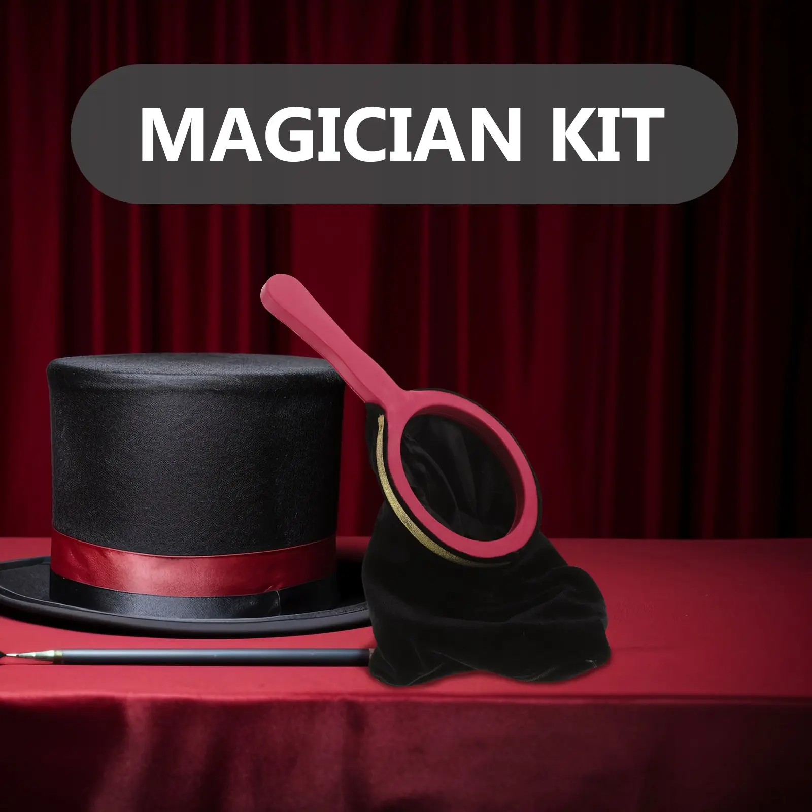 Large Size Trick Treat Bags Cloth Bag Kit Gimmick Props Magician Props Toys Stage Magician Accessories Performance Gimmick