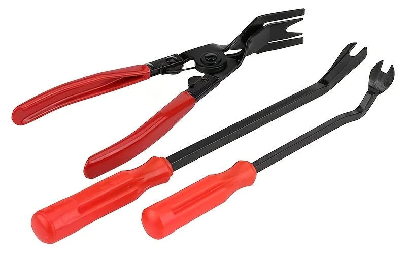 

3PCS Automotive Disassembly Tools Clamp On Pliers Interior Disassembly Tool For Remove Rivet Fasteners Push Pins Door Panels