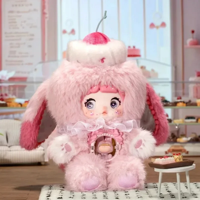 

Nommi A Bite Of Sweetheart Series Plush Blind Box Caixa Blind Box Collectible Kawaii Doll Keychain Gift