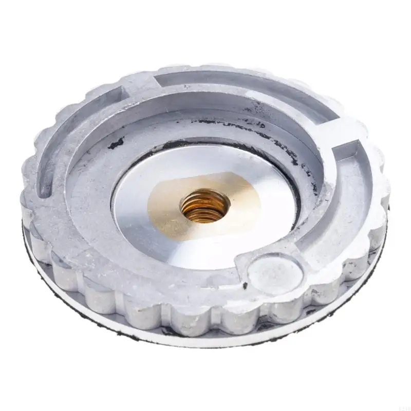 4Inch Aluminum Rubber Backing Pad For Gemstones Polishing Tool M14 5/8-11 Thread 