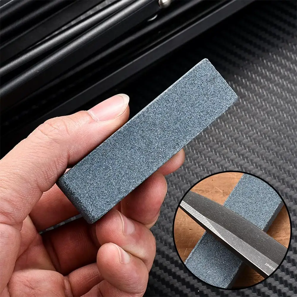 Mini Green Silicon Carbide Sharpening Stone, Portable Pocket Whetstone for Knife Scissor Chisel Edge Grinding Mini Whetstone