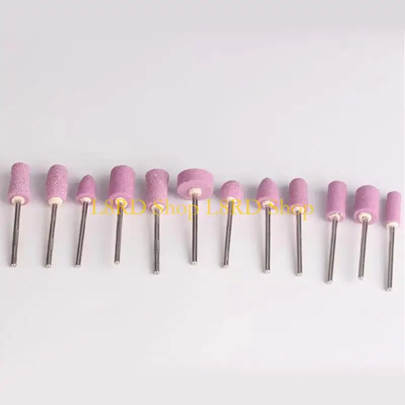 L8RD Paznokcie Zestaw bitów, 3/32 cala profesjonalne bity paznokci do wiertła paznokci, kawałki do paznokci, bity do zmywacza do