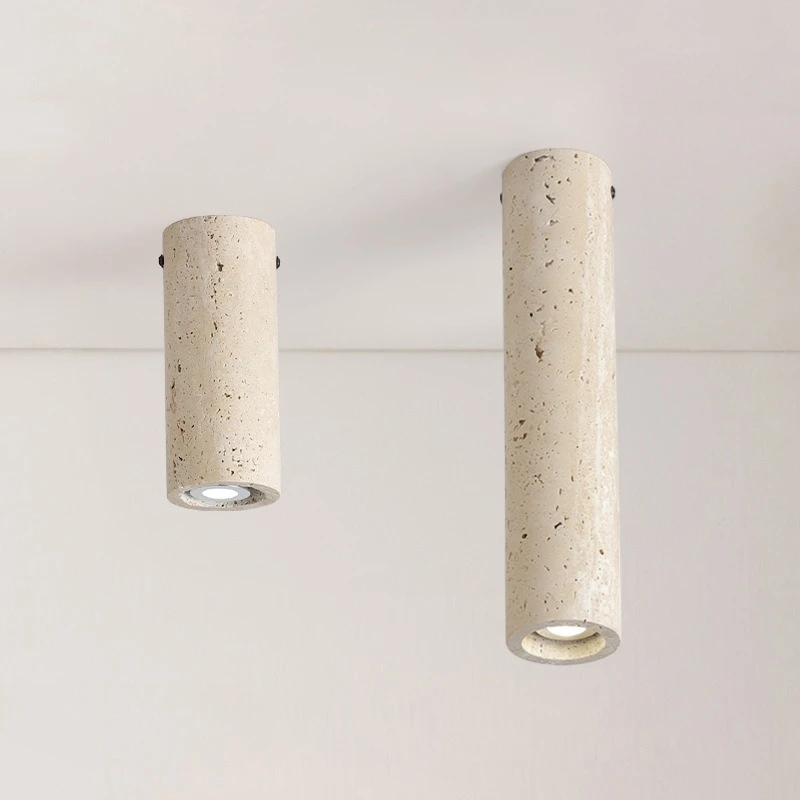 Retro LED E27 Spanish Yellowstone Stone Dining Room Ceiling Light Parlor Aisle Corridor Hanging Lamp Dropshipping 110-240V