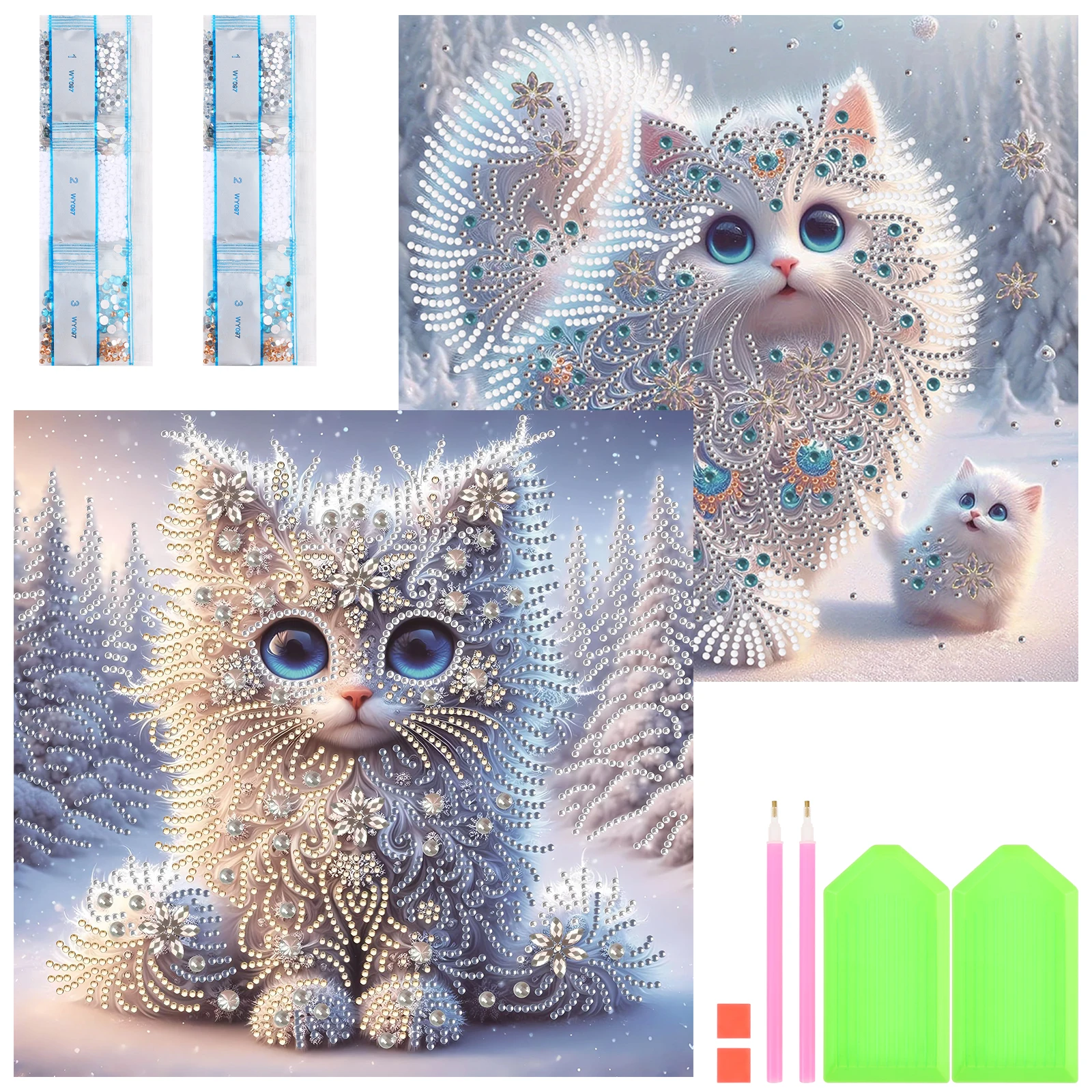 X Home Decor - 성인과 초보자를 위한 DIY 다이아몬드 아트