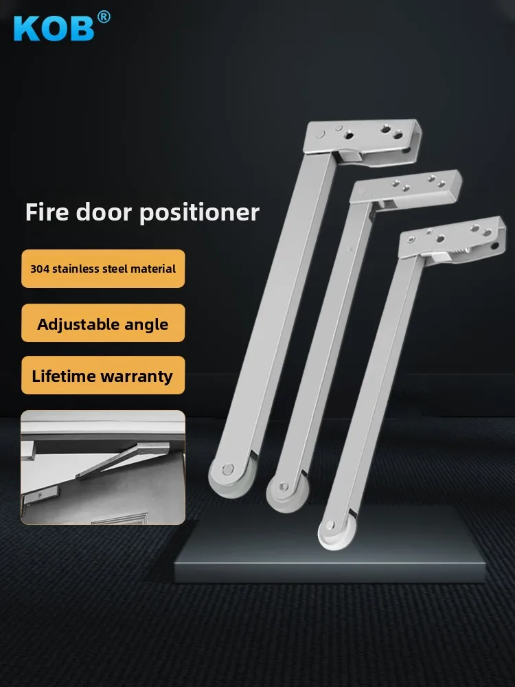Stainless Steel Fire Door Sequencer Automatic Door Closer Spring Orderer with Buffer Assist for Opening  Closing