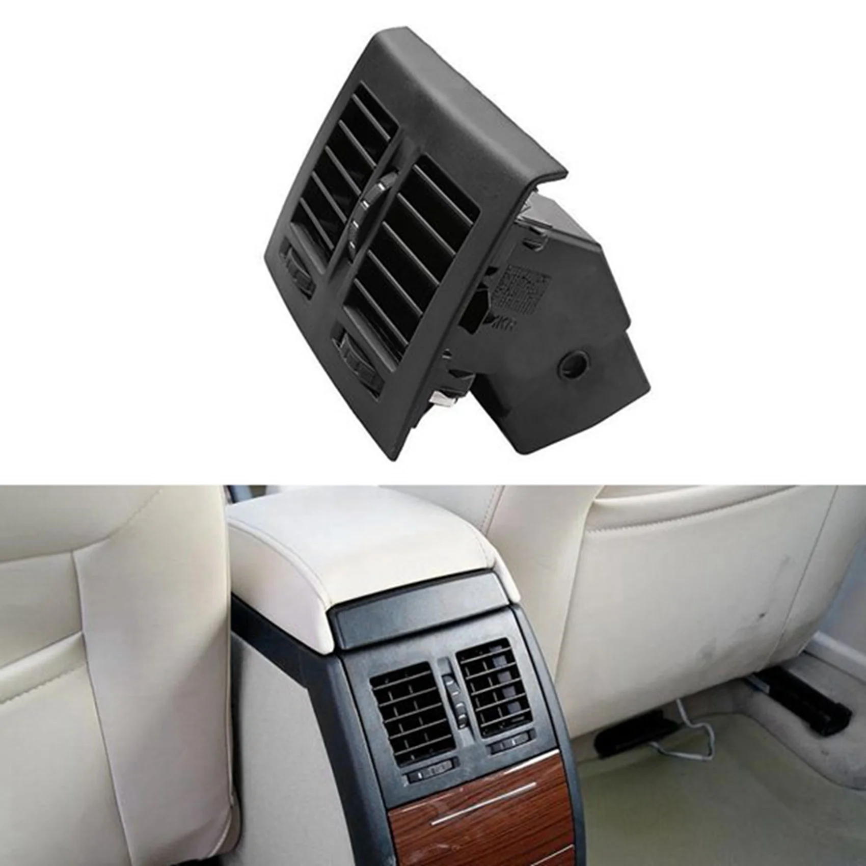 

AEF3-1ZD 819 203 Car Central Armrest A/C Air Vent Assembly Rear Center Armrest Air Conditioning Outlet For SKODA Octavia Yeti