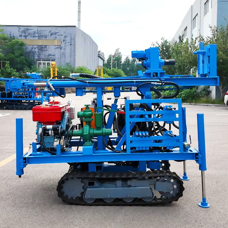 カスタマイズされたRLD-200 100m 200m浅井戸掘削機DTHハンマードリルマシン（水井戸用）